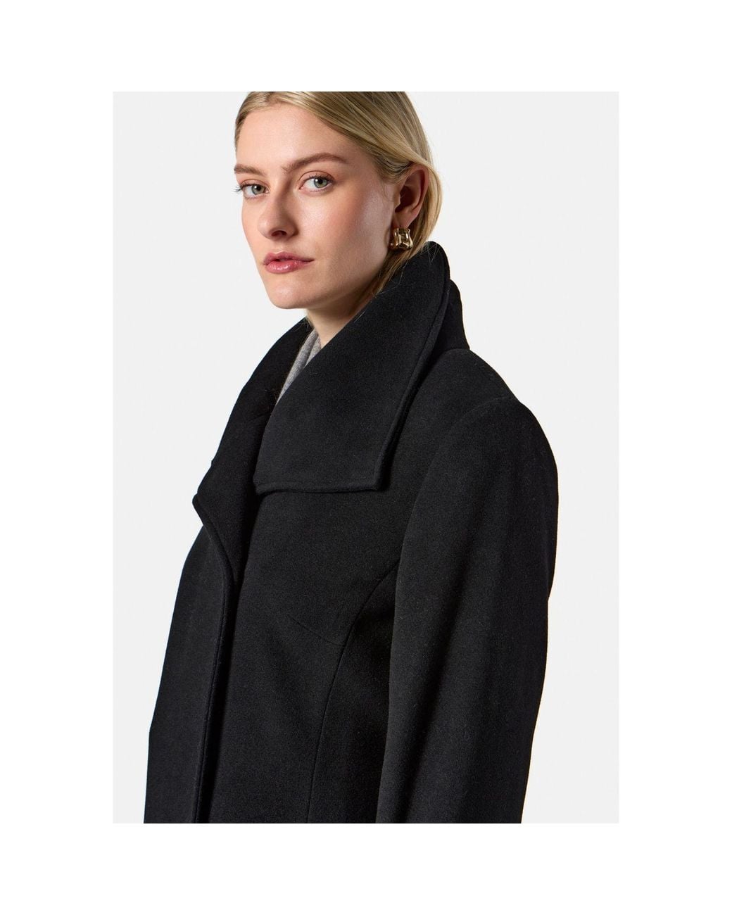 Helen Mcalinden Black Kasia Coat