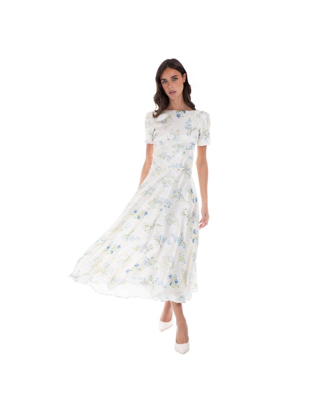 Sofia Tsereteli White Glimmer Gown
