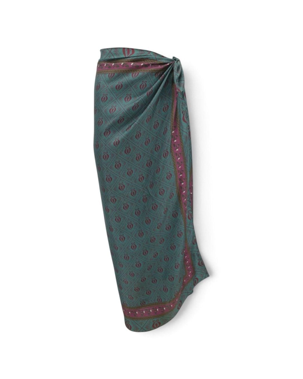 Monzlapur New York Blue Diamond Sea Horse Large Scarf
