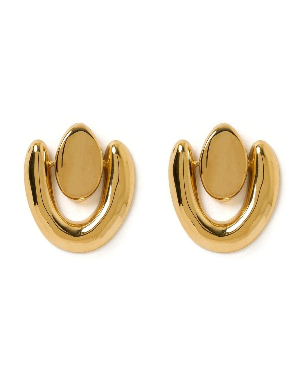 ARMS OF EVE Metallic Apollo Earrings