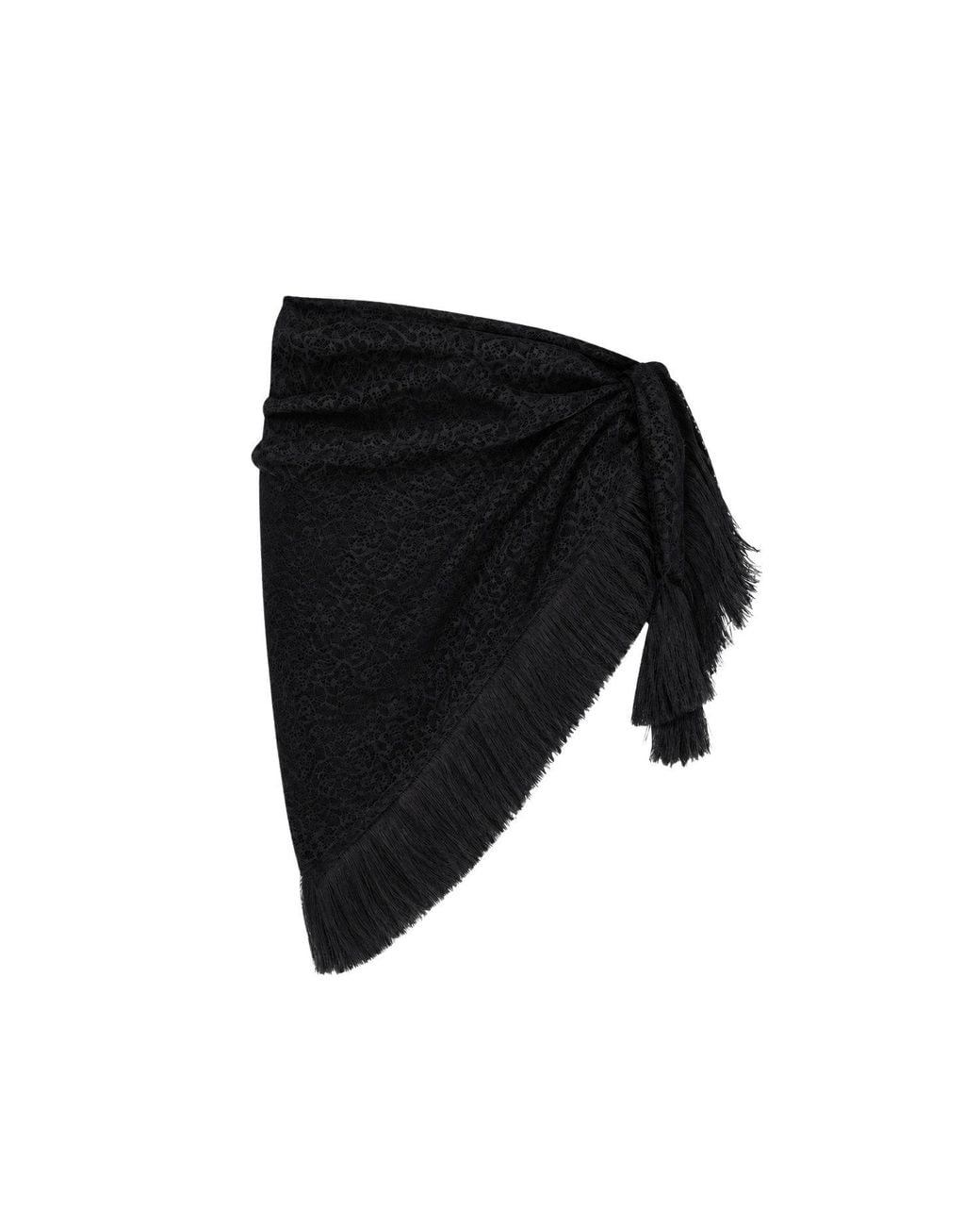 Luisadelmar Swimwear Black Isa Pareo