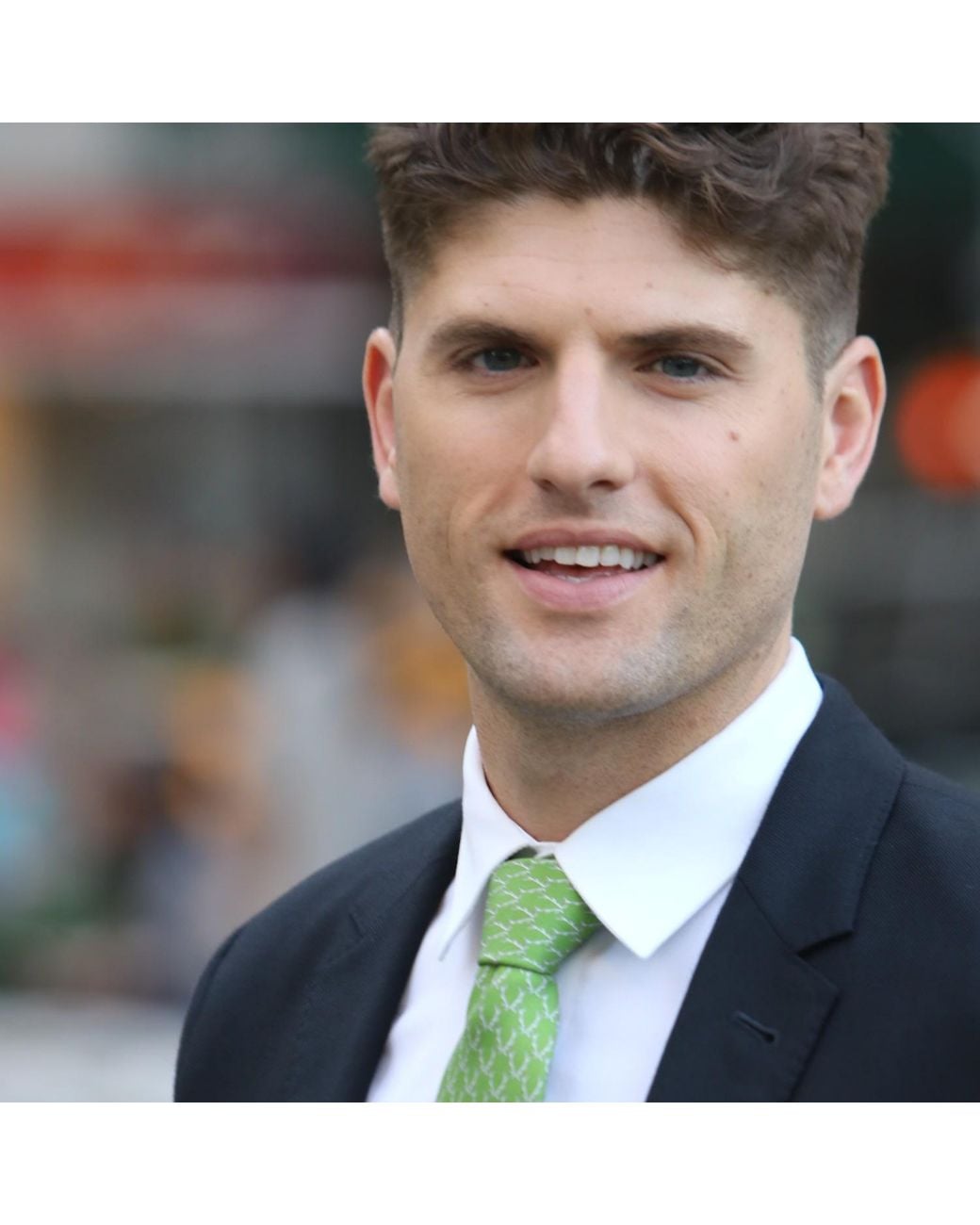 Lazyjack Press Green Buckwild Tie for men