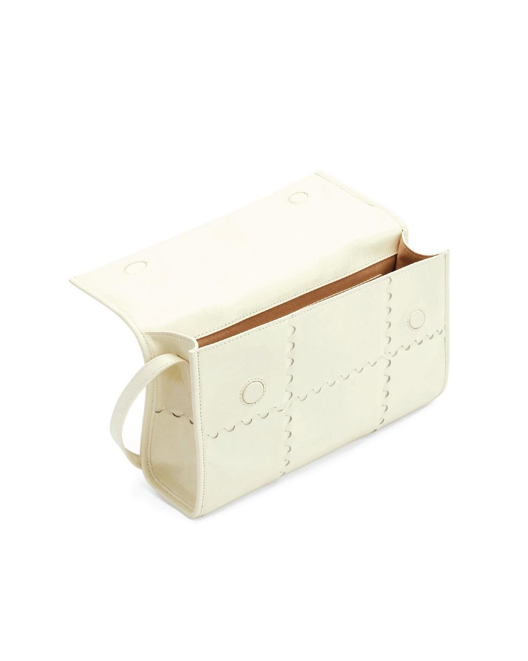 Orange Cube Natural Mosaic Messenger Bag
