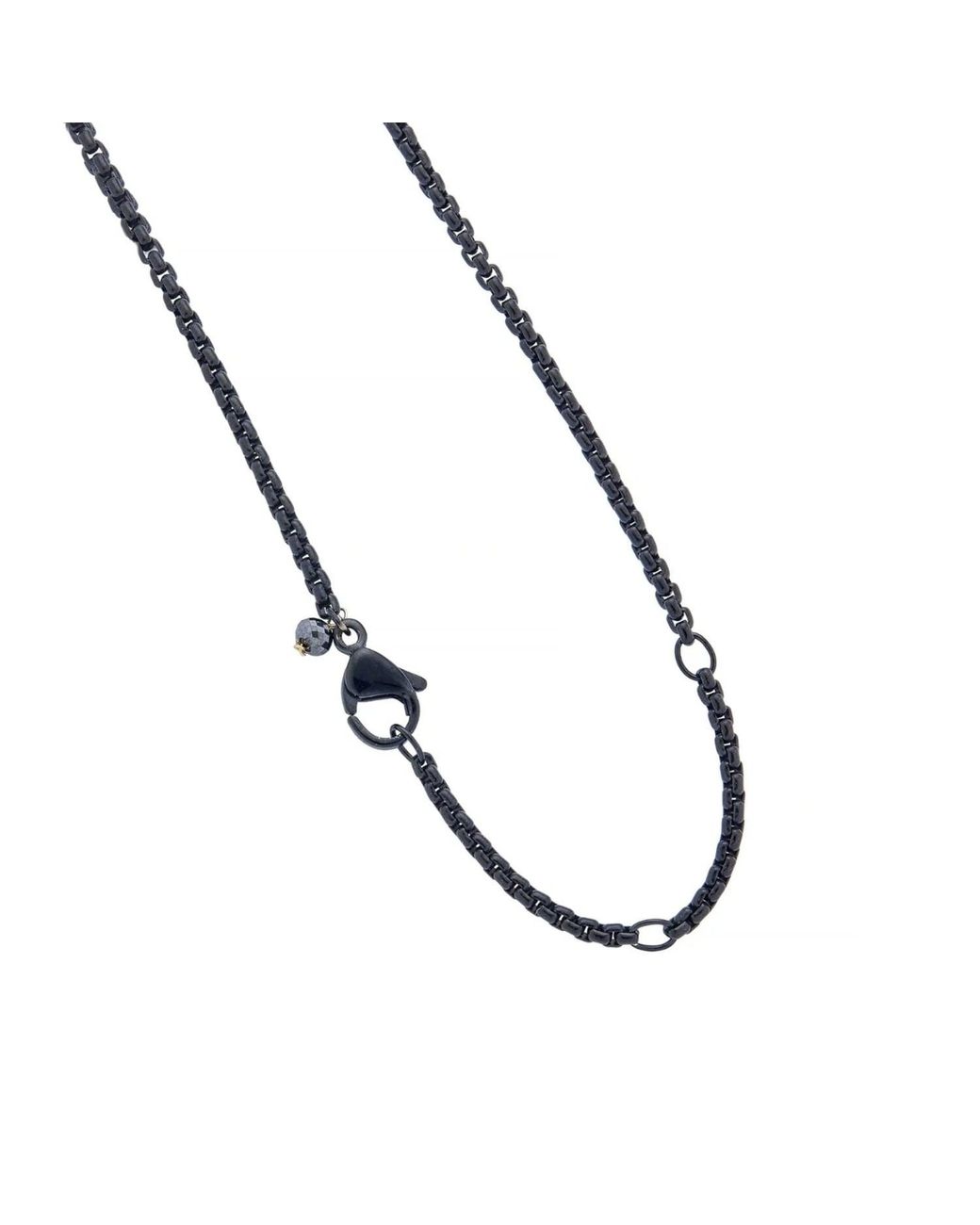 Rahul's Jewels Metallic 16"-18" Adjustable Foundations Steel Box Chain