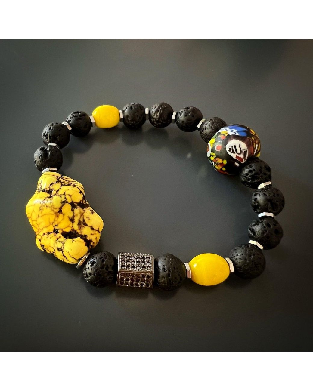 Ebru Jewelry Metallic African Bracelet