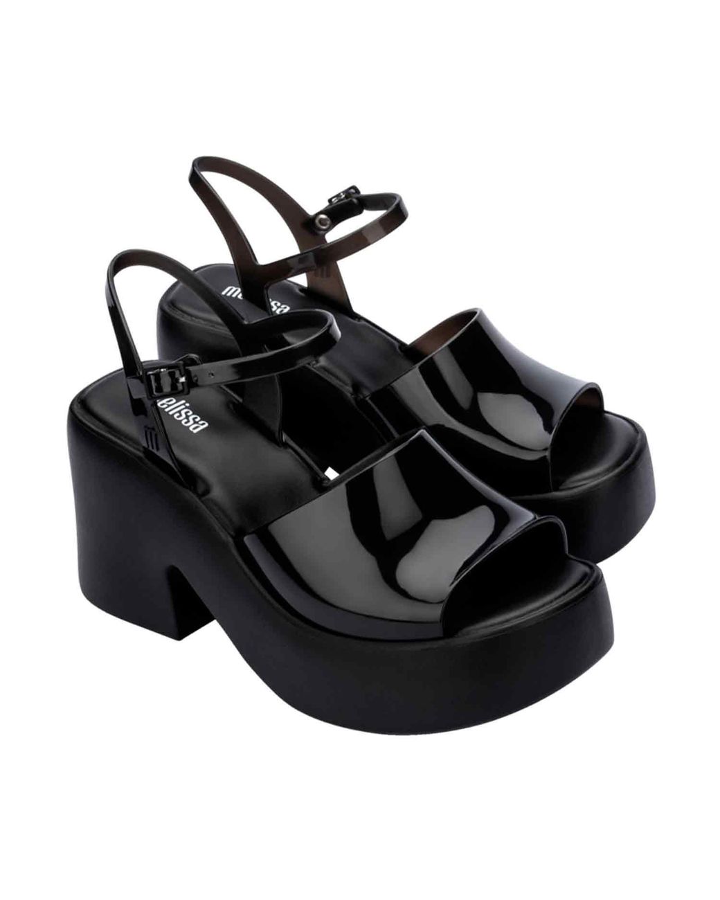 Melissa Black Lina Platform Sandal