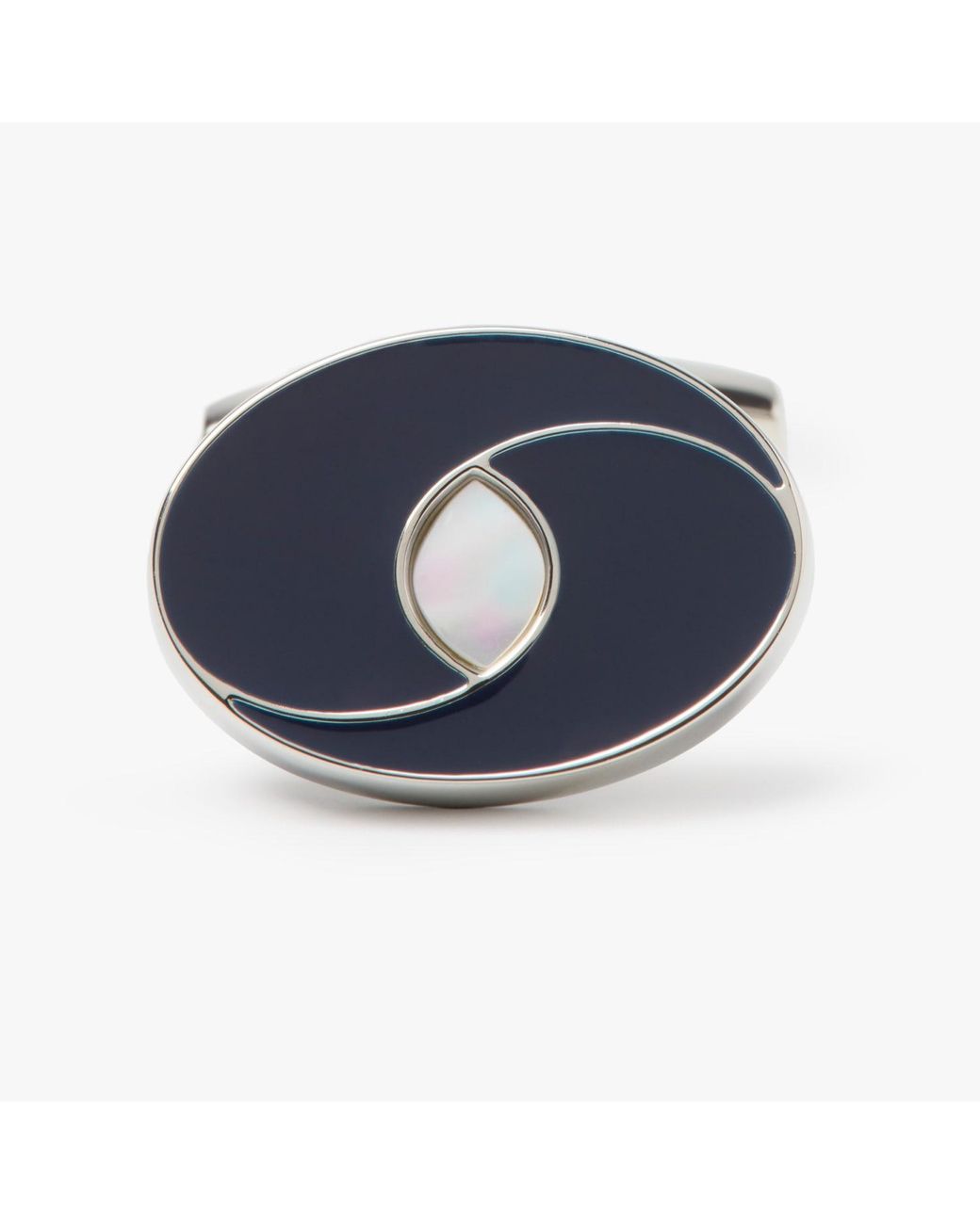 Simon Carter Blue Oval Eye Cufflink for men