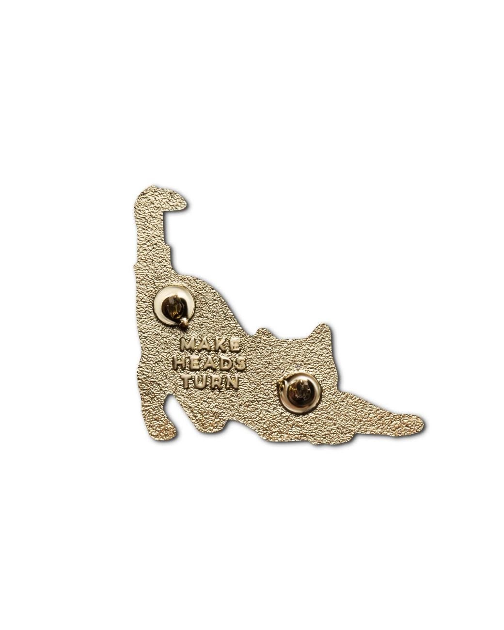 Make Heads Turn Red Enamel Pin Balloon