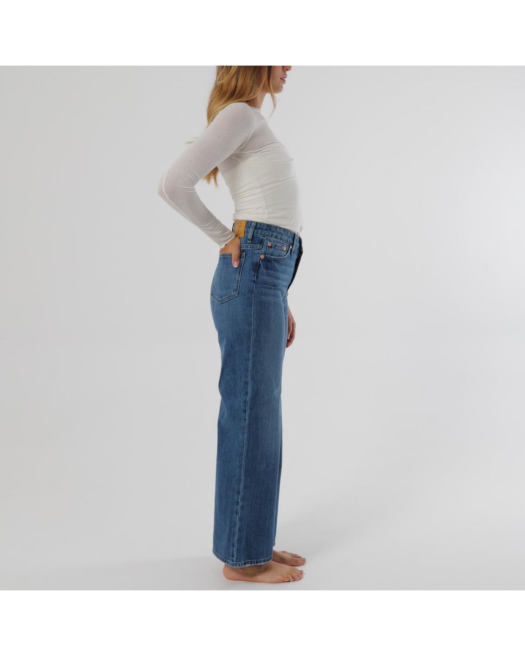 Her & Glory Blue Rosie Wide Leg