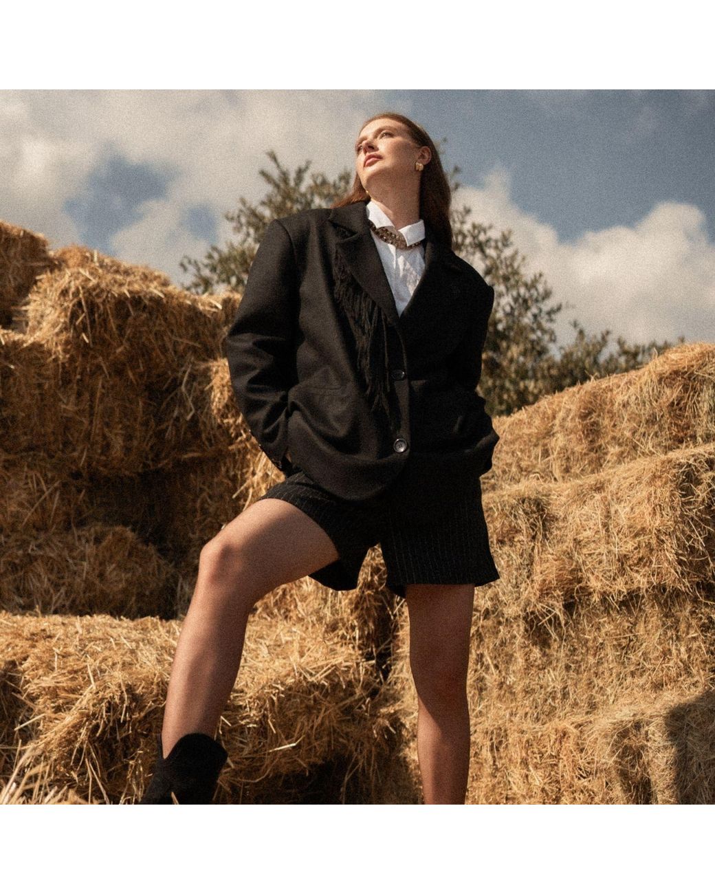 Thisisu Collection Black Sansa Short