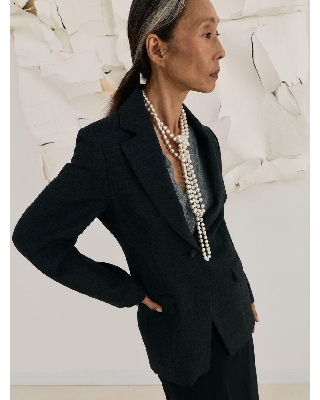 Sita Nevado Black Twenties Necklace