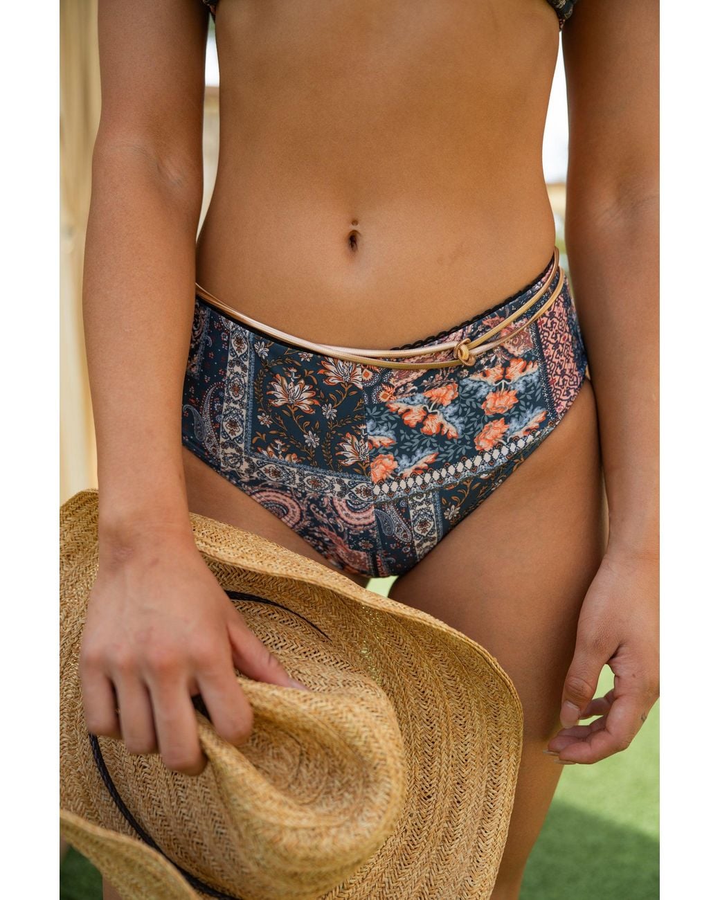 IVY SWIMWEAR Blue India Bottom