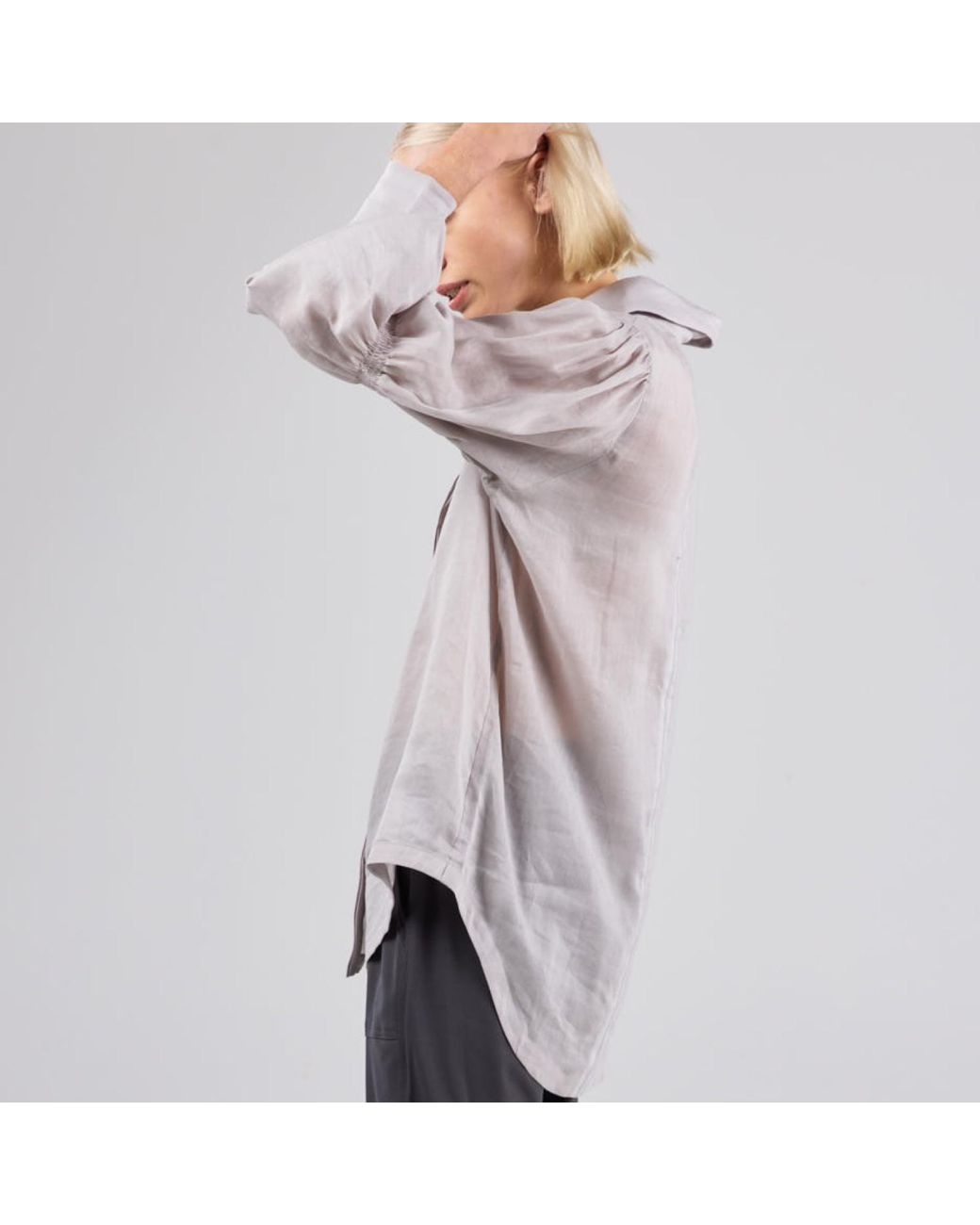 Dref Gray Neutrals Mira Shirt