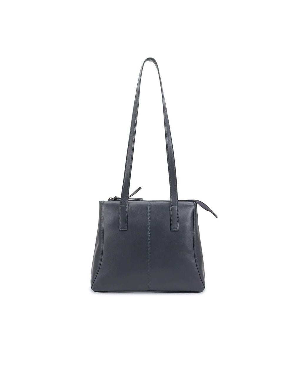 Lloyd Baker Blue Hampi Leather Shoulder Bag