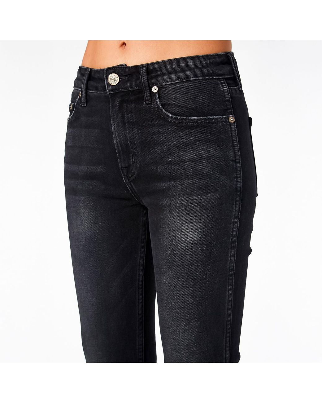 NOEND Black Farrah Kick Flare Jeans