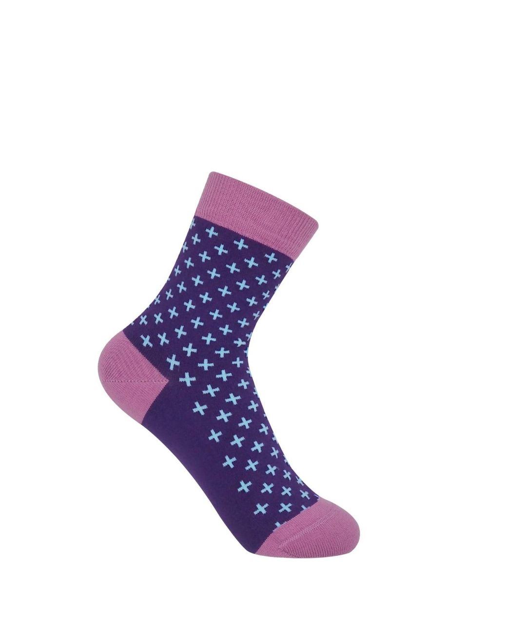 Peper Harow - Made in England Blue Crosslet Socks Bundle