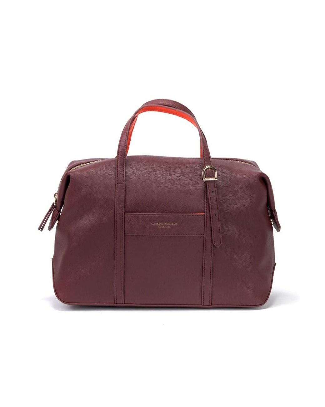 CAMPO MARZIO Roma 1933 Purple Ariana Bowling Bag