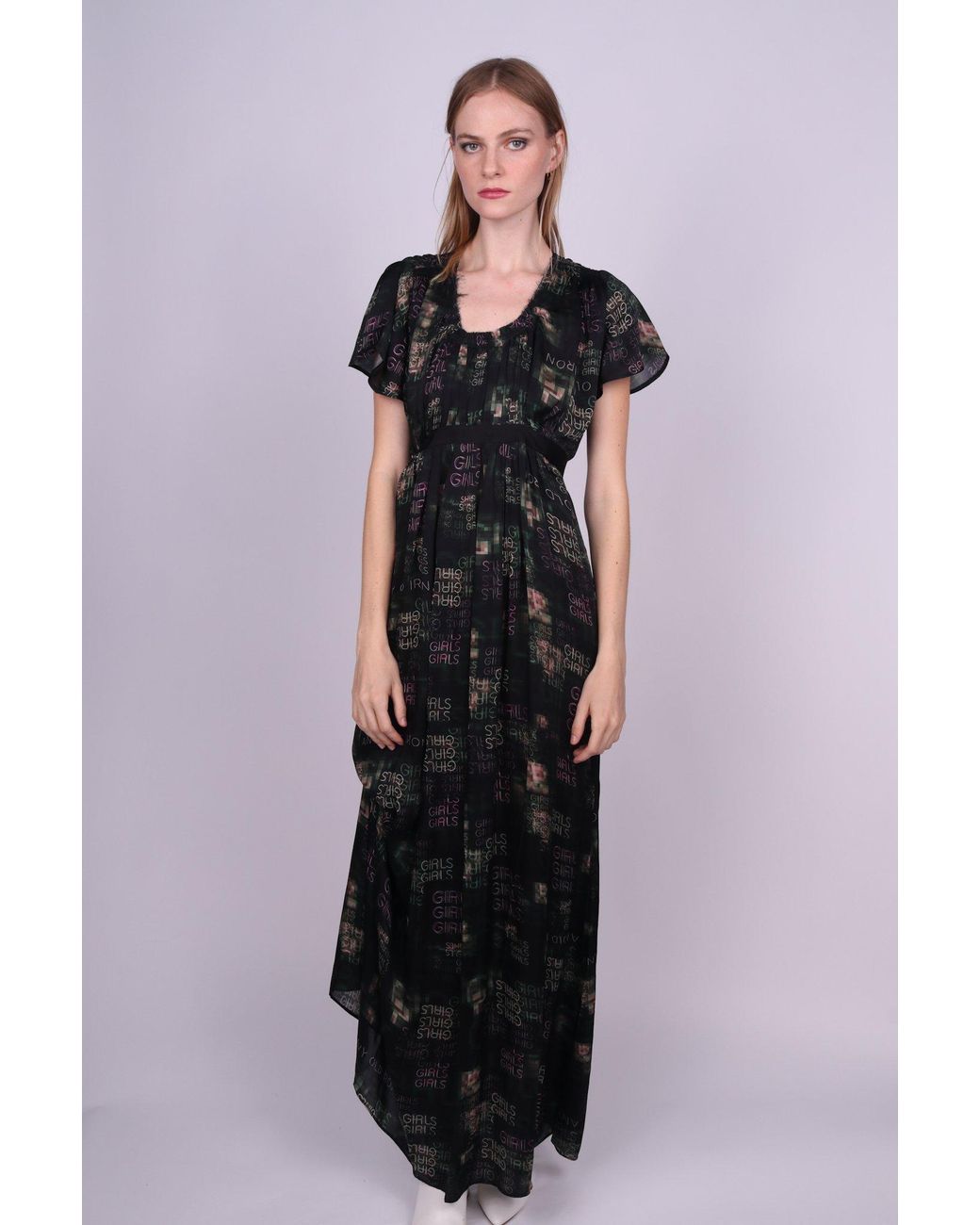 Any Old Iron Blue Goddess Dress