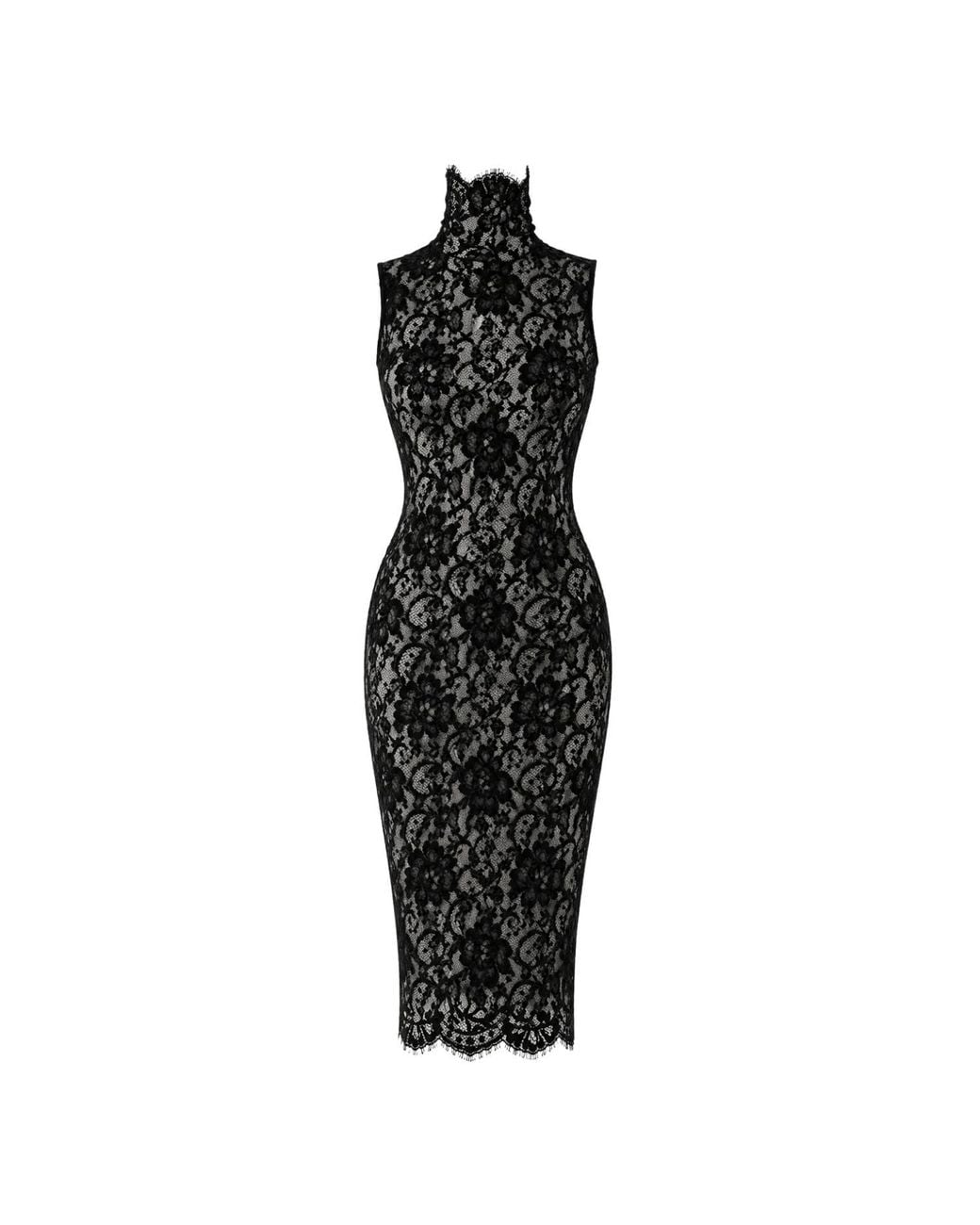 OSCARMORRIS Black Désir Dress