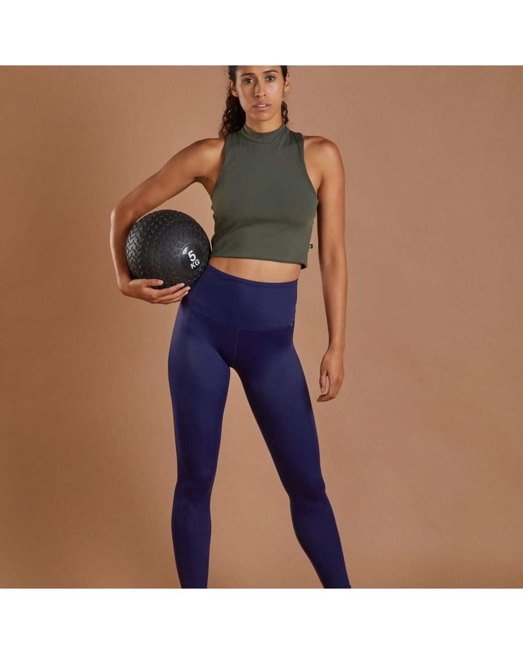 NUMBAT Blue Running Leggings
