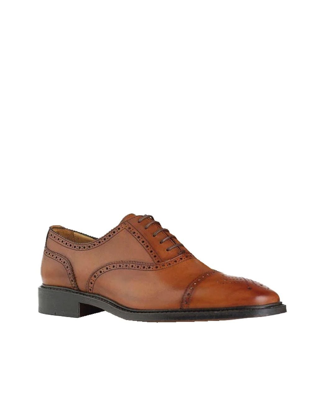 Mariano Shoes Brown Lisboa Oxford Cognac for men
