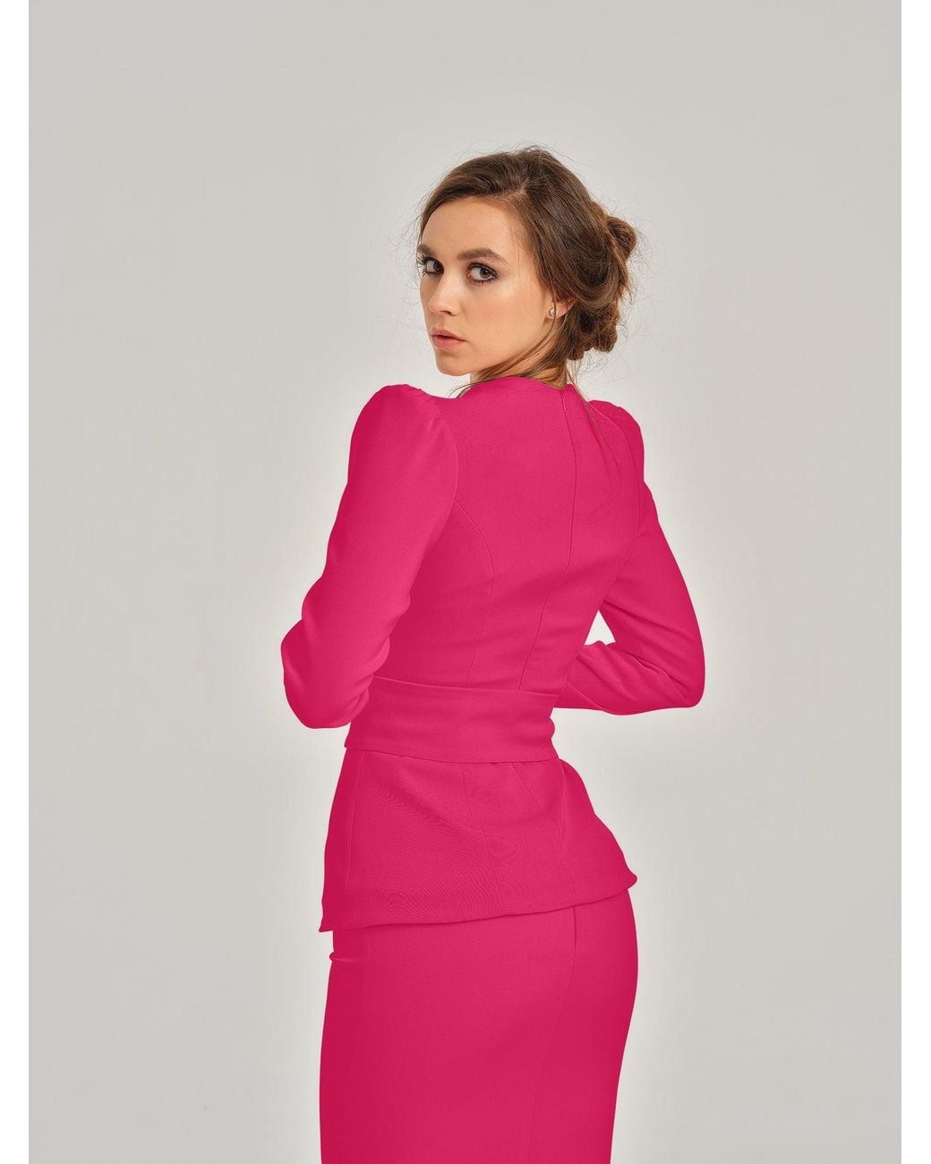 Tia Dorraine Pink Hot Two-Piece Set