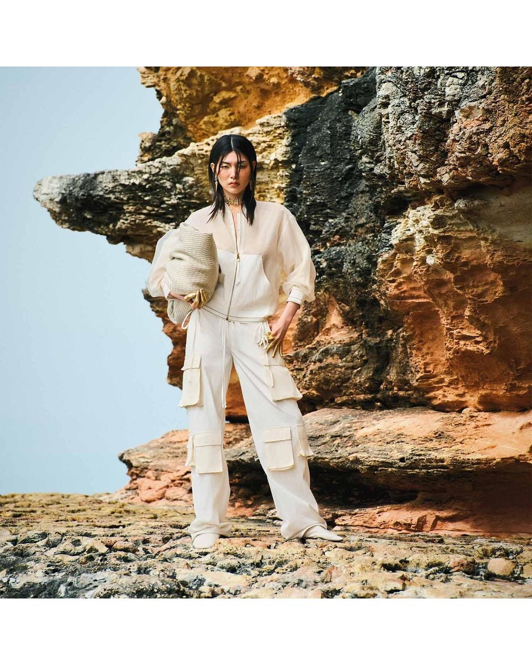 Saint Ones White Zephyr Pants