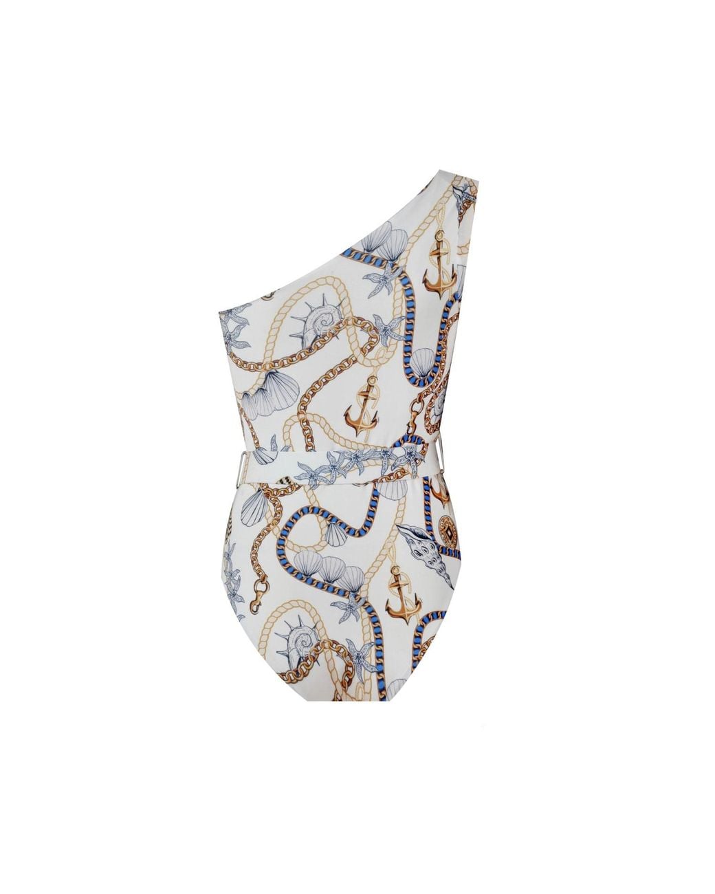 Nur Karaata White Soleil Tropezienne Swimsuit