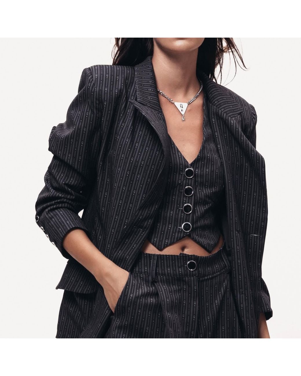 Vazaf Black Structure Vest