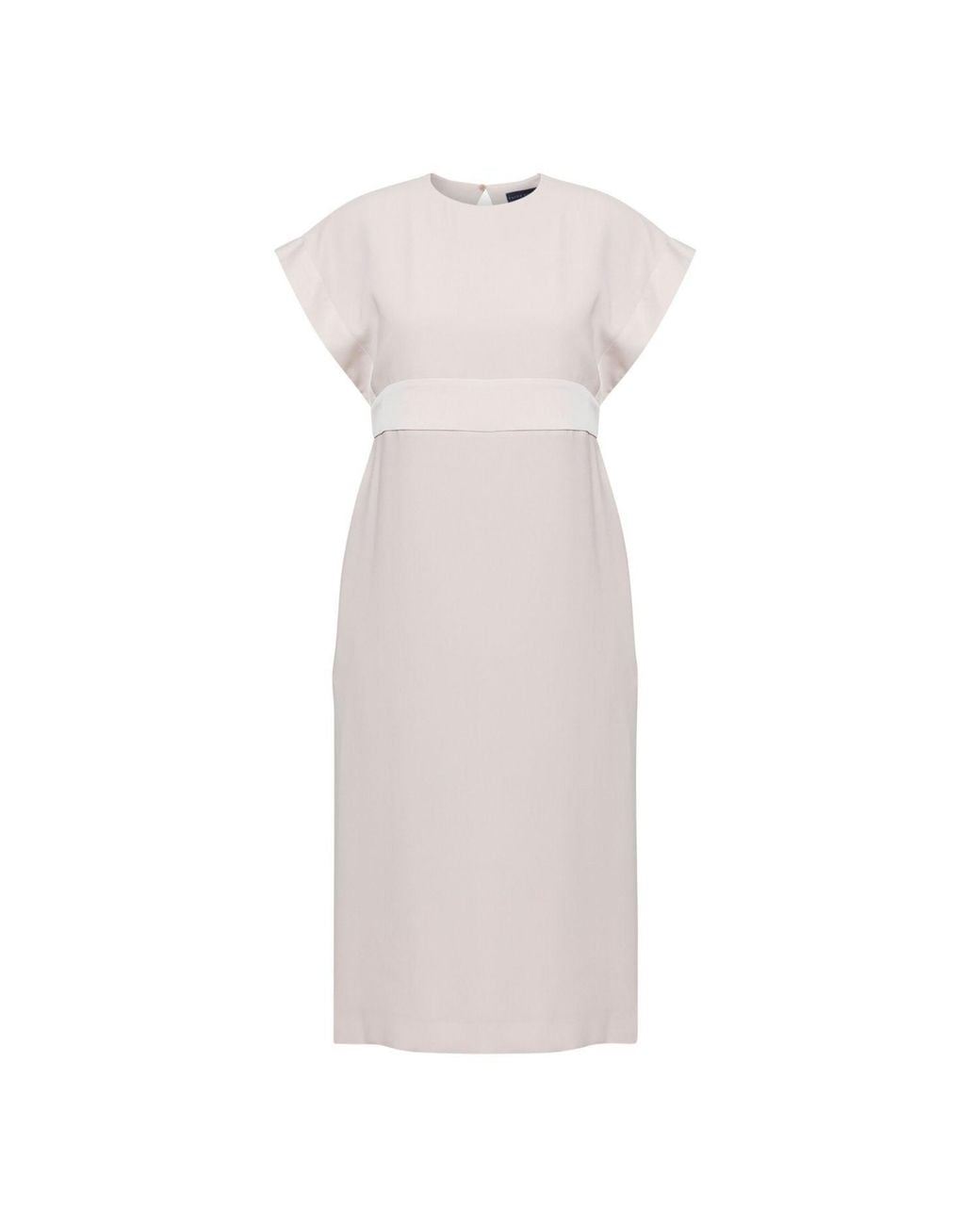 Helen Mcalinden Multicolor Neutrals Shiv Natural Pearl Dress
