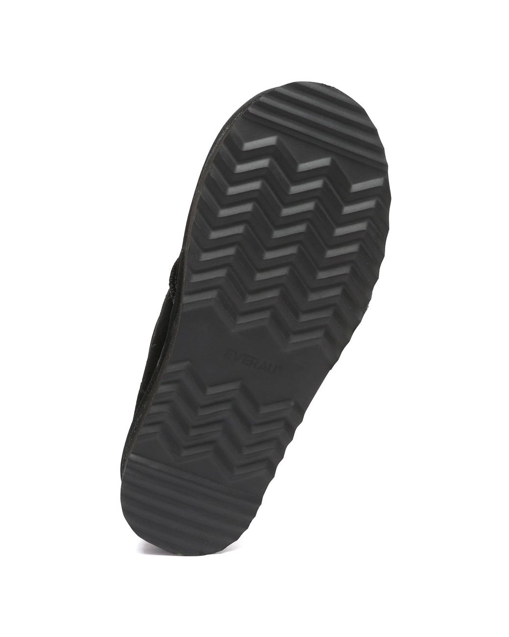 EverAu Australia Black Plumed Ankle Platform Slippers