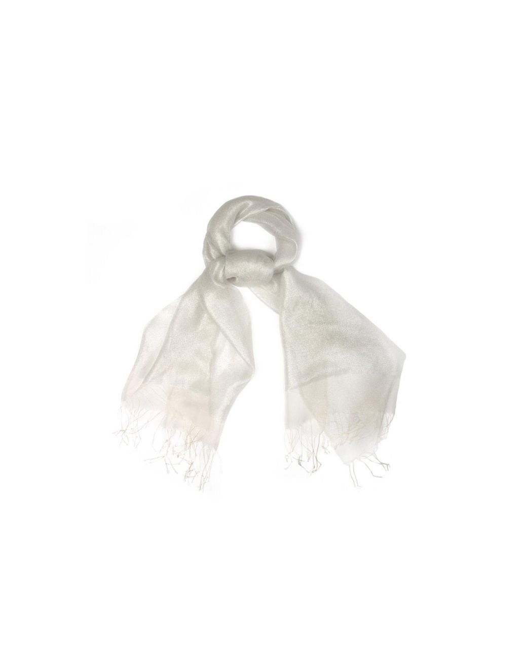 Saachi Natural Glitzy Yet So Classy Silk Scarf