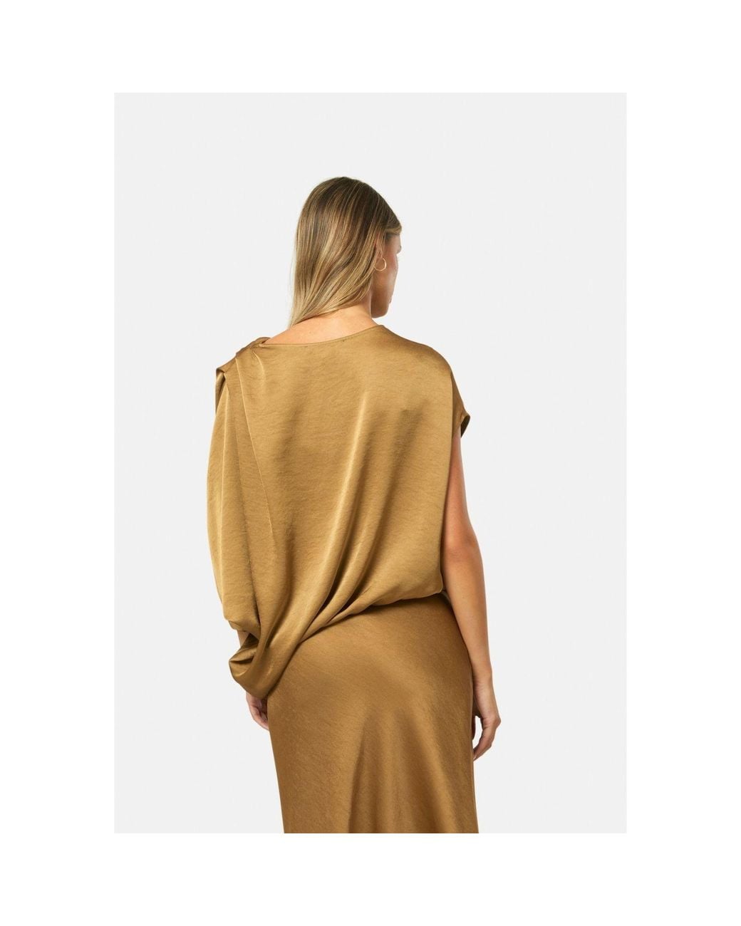 Helen Mcalinden Natural Berna Antique Brass Blouse