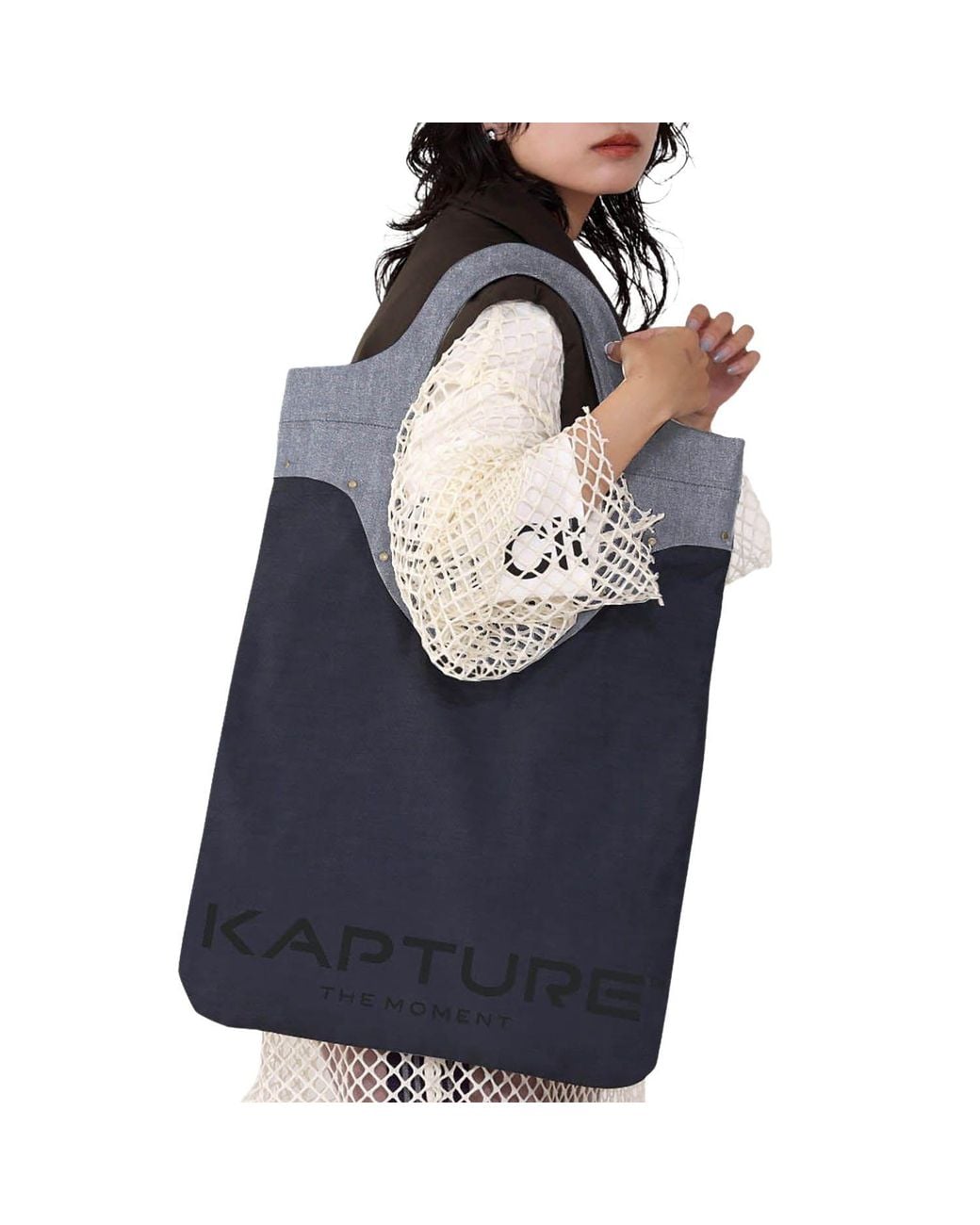 Kapture Blue Par Tote Bag