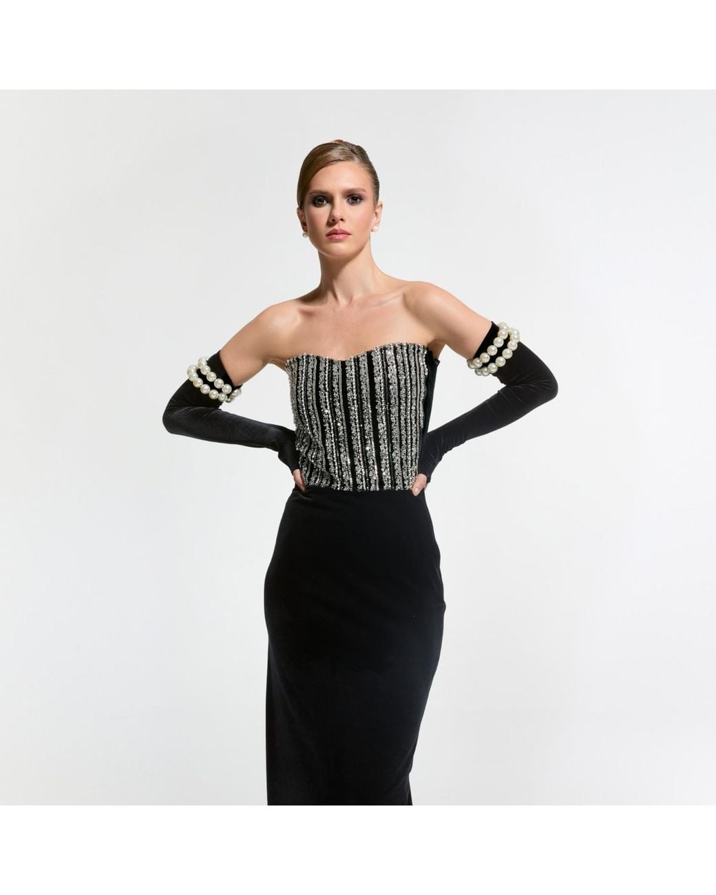 Nur Karaata Black Le Meurice Dress