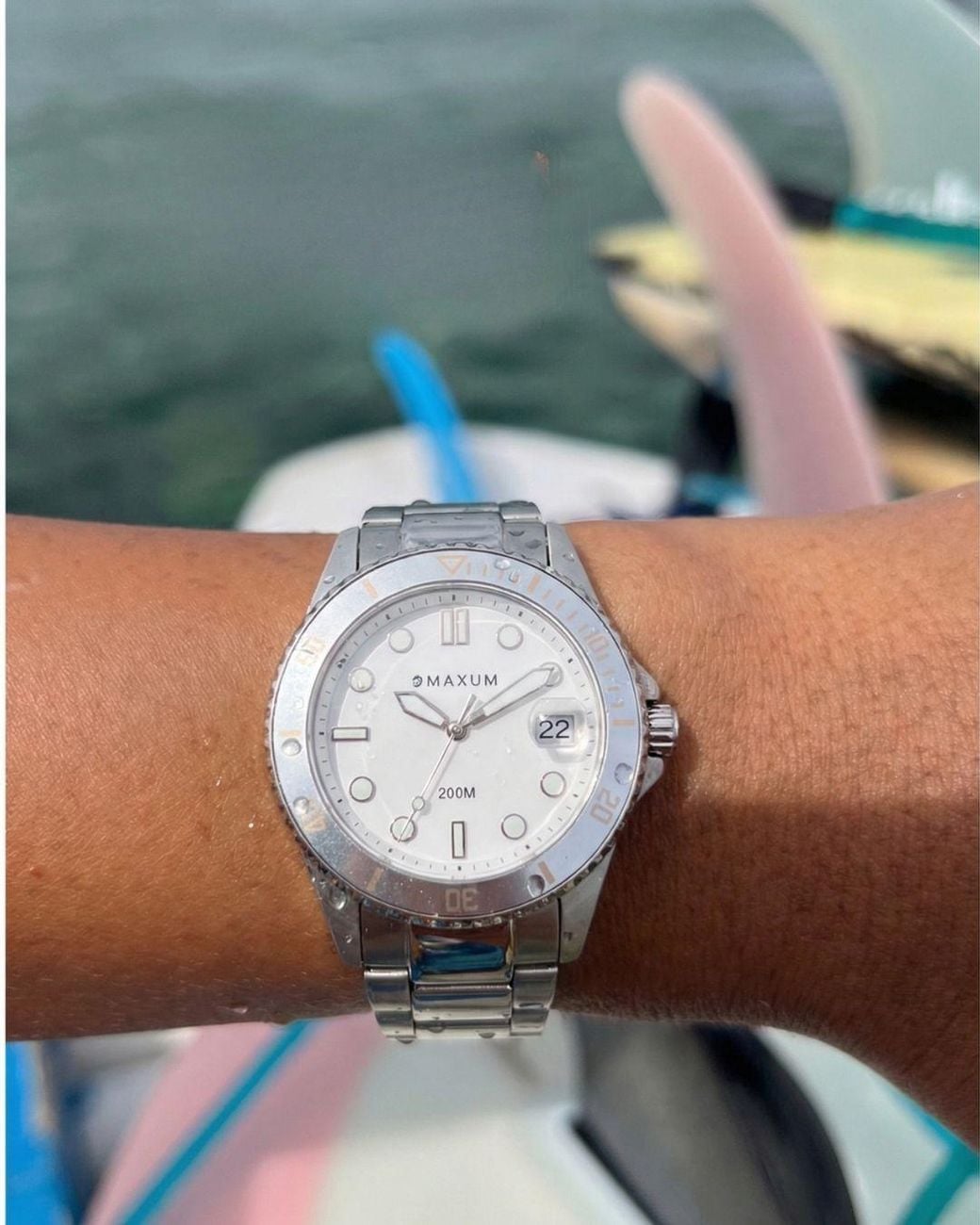 Maxum Metallic Liberty Dive Watch