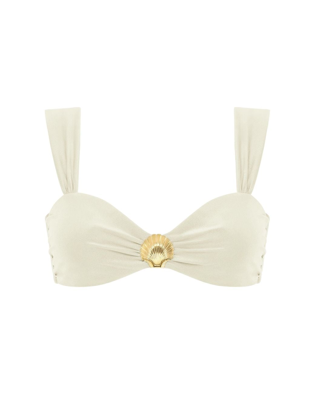 Adriana Pappas Designs Natural Jolie Top Oatmilk