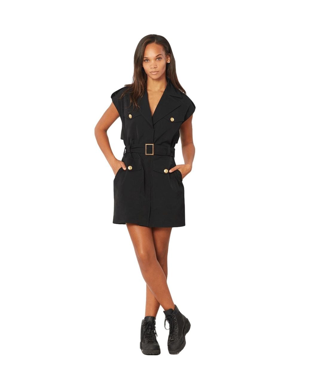 Bennu Black Frontier Dress