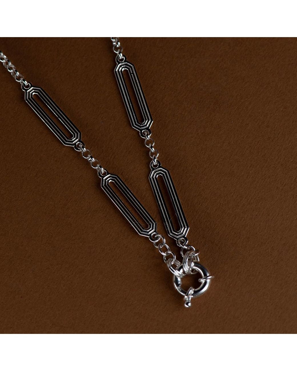 Zoe & Morgan Metallic Eliza Chain