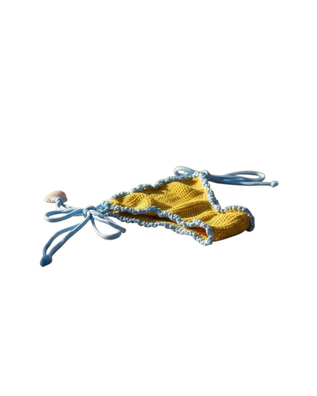 Gunes Swim Yellow Buttercup Petal Bikini Bottom