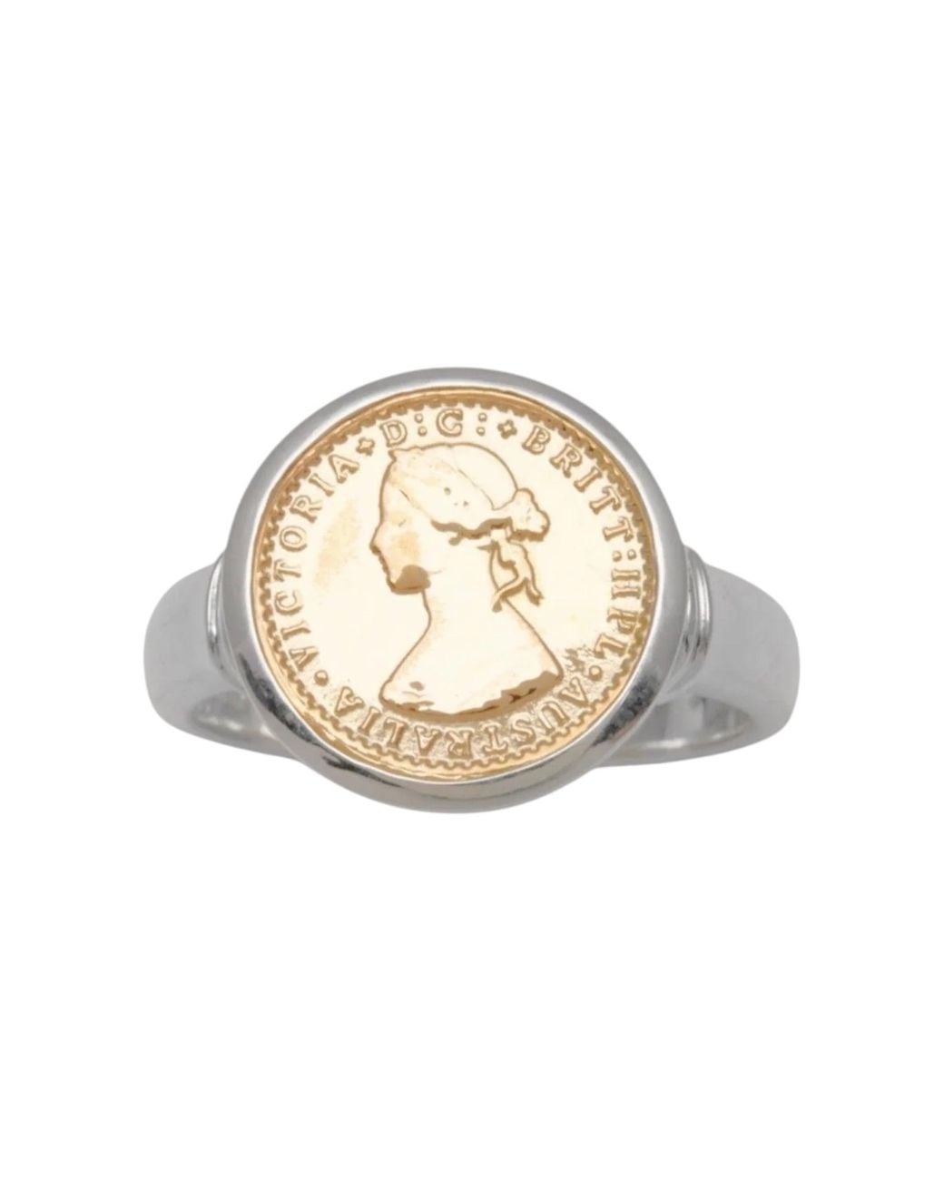 Von Treskow Metallic Mini Coin Ring