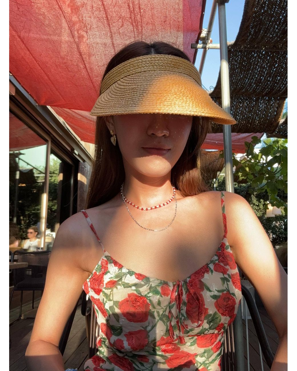 Freqnc Atelier Red Cassie Natural Carnelian Freshwater Pearl Necklace