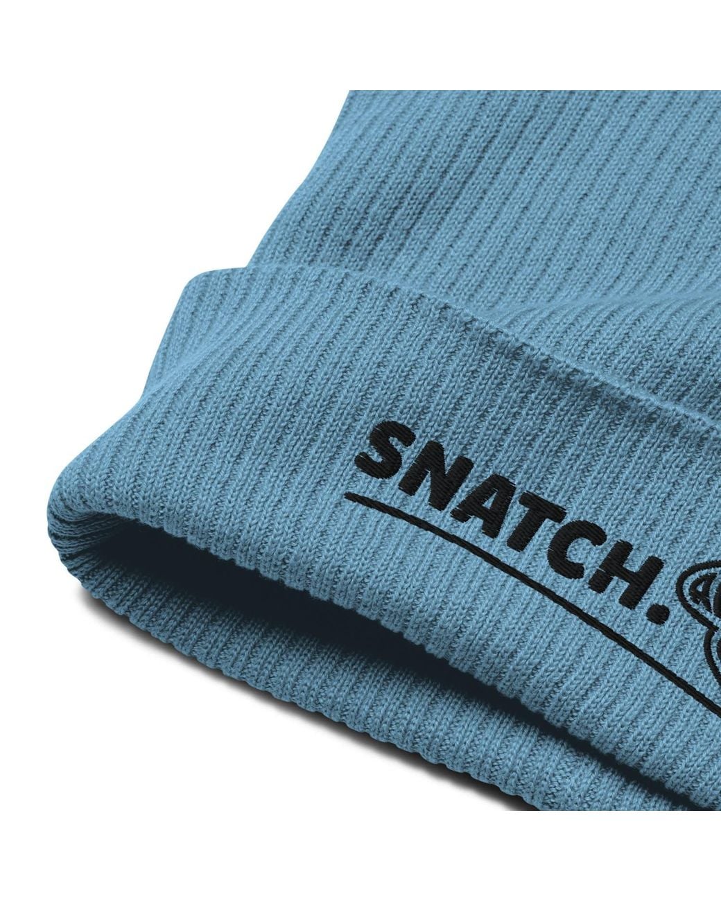 Anchor and Crew Blue Light Snatch Gen. Organic Cotton Embroidered Beanie