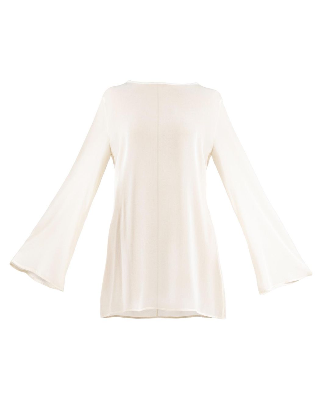The Ethos Studio White Ana Blouse
