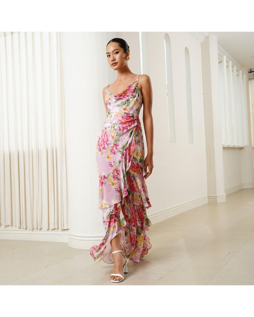 Yumi Kim Pink Carmine Maxi Dress