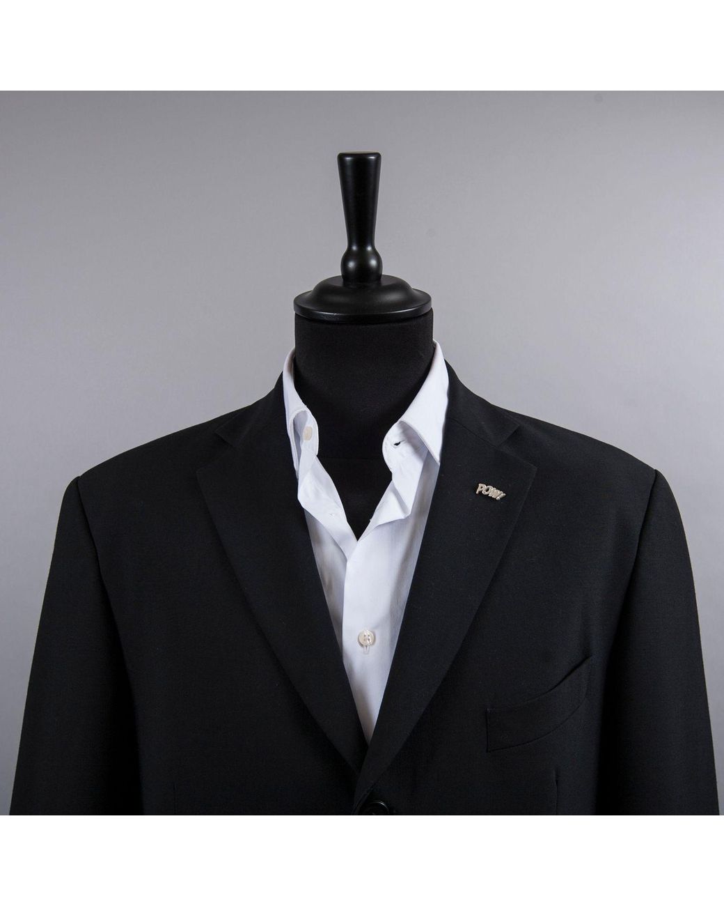 Edge Only White Pow Pin Sterling for men