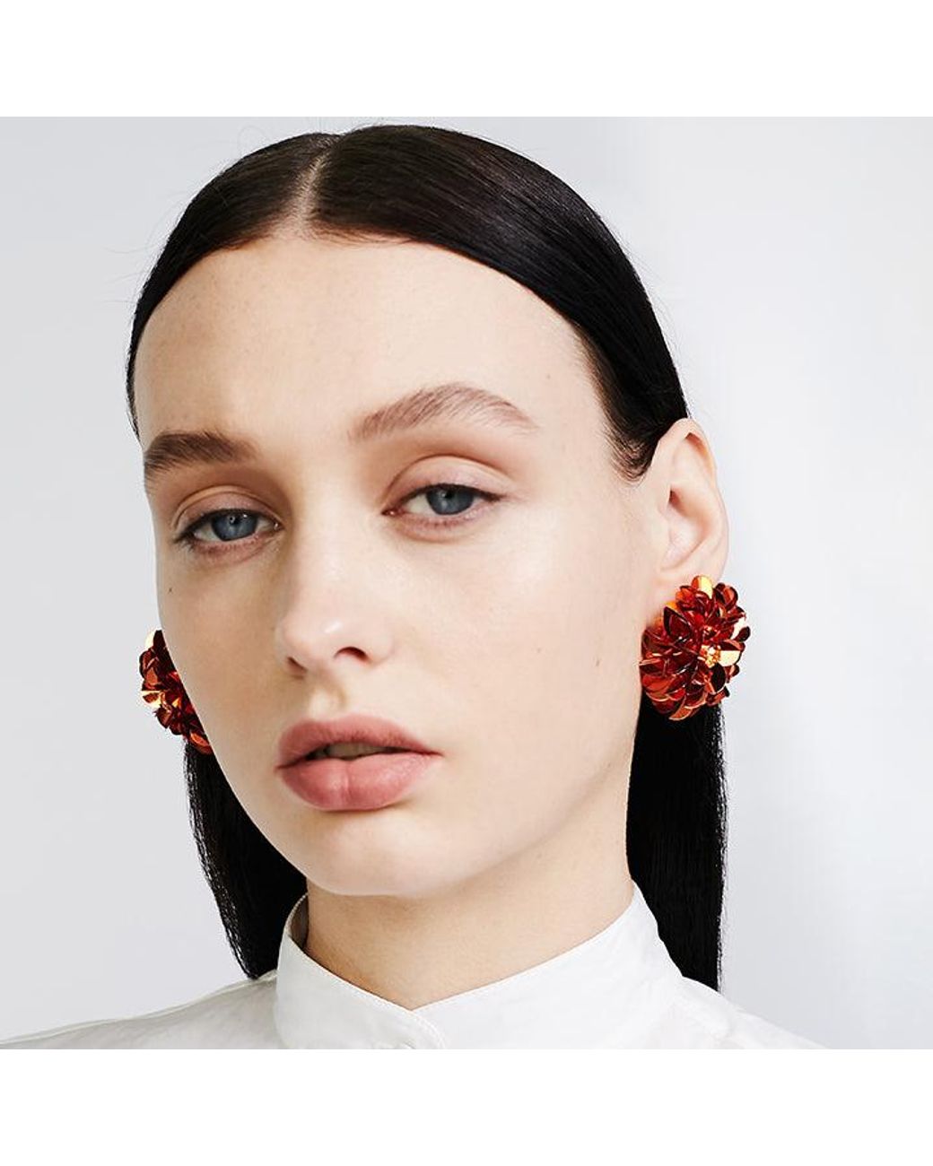 PINAR OZEVLAT Orange Blossom Studs