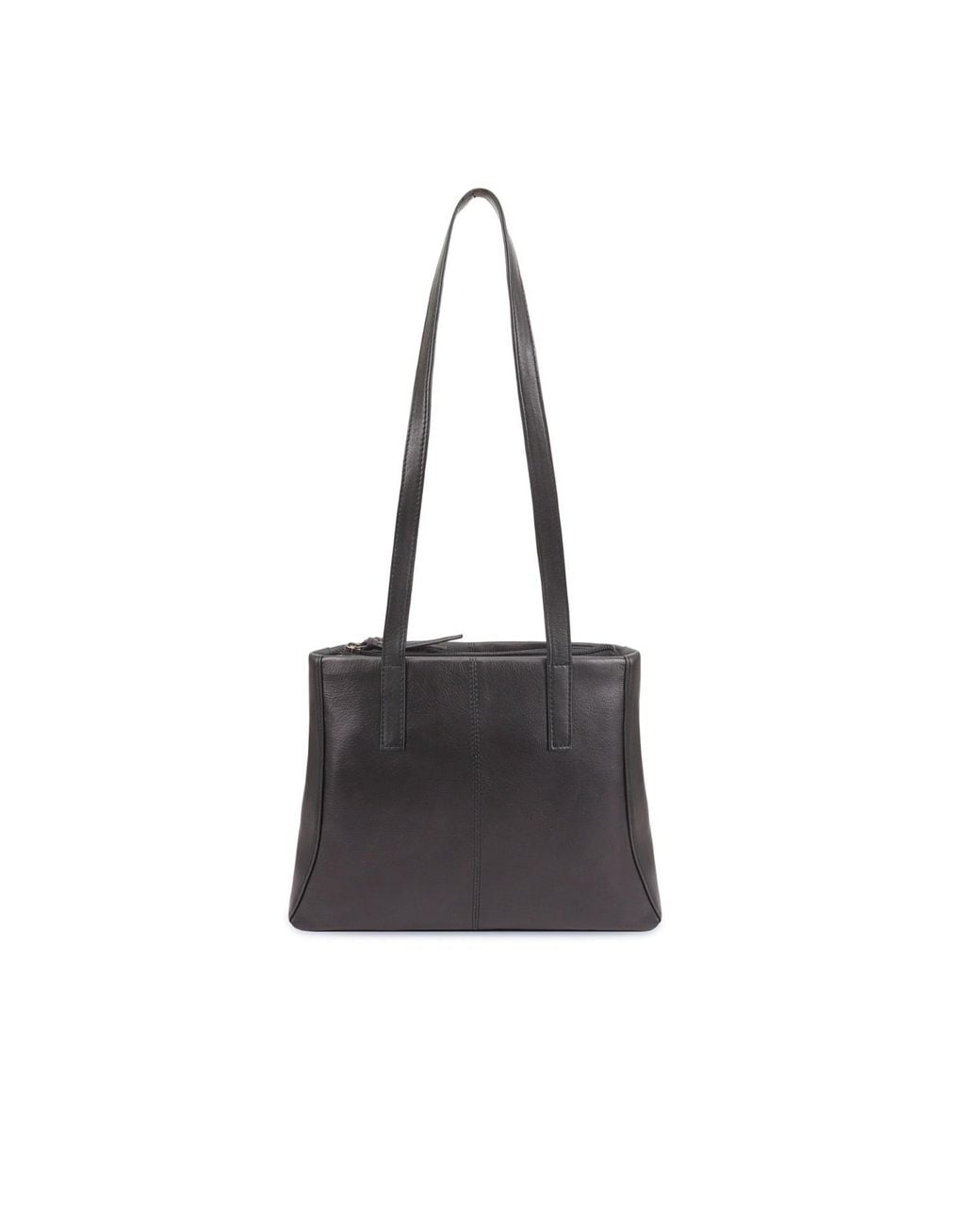 Lloyd Baker Black Hampi Leather Shoulder Bag