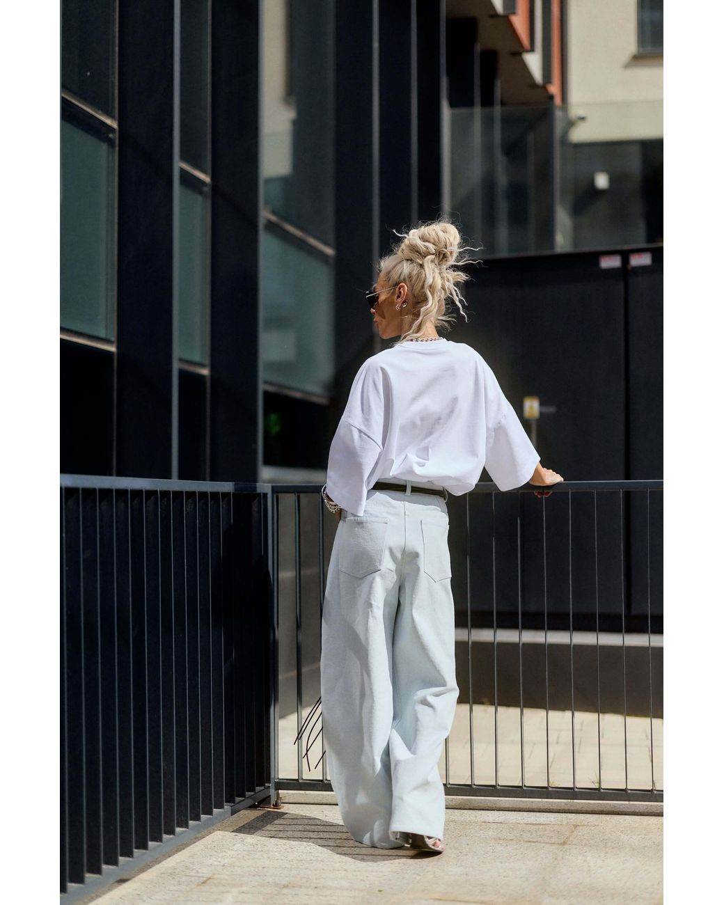 Clothes by Locker Room Gray Wide-Leg Denim Pants