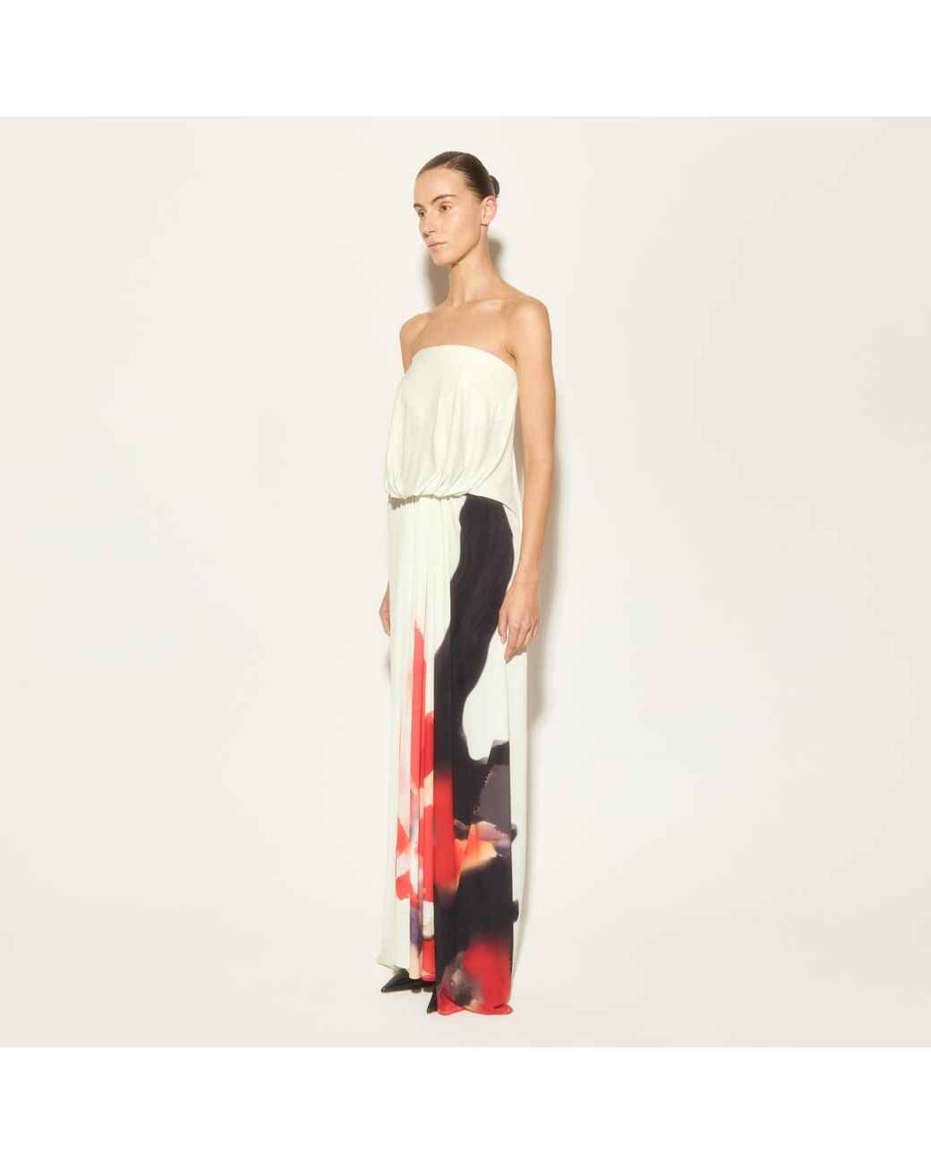 Herfetch White Maxi Canvas Dress